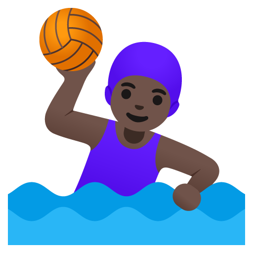 Joueuse De Water-Polo: Peau Foncée pour Google 16.0