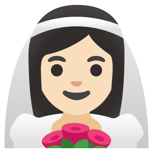 Nainen hunnun kanssa: vaalea ihonväri varten Google 16.0