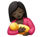 אישה מניקה: גוון עור כהה עבור Huawei HarmonyOS 4.0