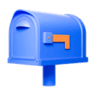 Closed Mailbox with Lowered Flag for Huawei HarmonyOS 4.0