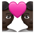 Couple Avec Cœur: Peau Foncée pour Huawei HarmonyOS 4.0
