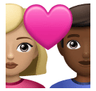 Parella amb cor - Home: pell mitjana-clara, dona: pell mig fosca per Huawei HarmonyOS 4.0