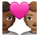 Par med hjerte: voksen, voksen, medium til mørk teint og medium teint for Huawei HarmonyOS 4.0