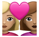 Pár se srdcem: Žena, Žena, Středně světlý odstín pleti, Střední odstín pleti pro Huawei HarmonyOS 4.0