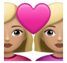 Stel met hart: vrouw, vrouw, lichtgetinte huidskleur voor Huawei HarmonyOS 4.0