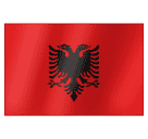 Flag: Albania for Huawei HarmonyOS 4.0