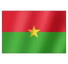 Vlajka: Burkina Faso pro Huawei HarmonyOS 4.0