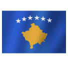 Drapeau: Kosovo pour Huawei HarmonyOS 4.0