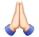 Složené ruce: Světlý odstín pleti pro Huawei HarmonyOS 4.0