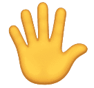 Hand with Fingers Splayed for Huawei HarmonyOS 4.0