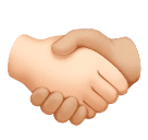 Χειραψία: ανοιχτόχρωμος τόνος δέρματος, μεσαίος-ανοιχτόχρωμος τόνος δέρματος για Huawei HarmonyOS 4.0