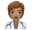 Terveystyöntekijä: Keskiruskea ihonväri varten Huawei HarmonyOS 4.0