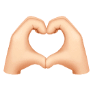 Mani Che Formano Un Cuore: Carnagione Chiara per Huawei HarmonyOS 4.0