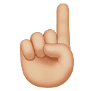 第食指向上指: 中等-浅肤色号为第Huawei HarmonyOS 4.0号