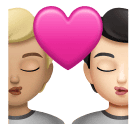 Φιλί: ενήλικας, ενήλικας, μεσαίος-ανοιχτόχρωμος τόνος δέρματος, ανοιχτόχρωμος τόνος δέρματος για Huawei HarmonyOS 4.0