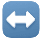 Left-Right Arrow for Huawei HarmonyOS 4.0