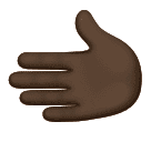 Tangan menghadap kiri: warna kulit gelap untuk Huawei HarmonyOS 4.0