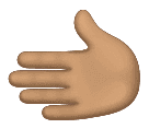 มือซ้าย: โทนผิวสีเหลือง สำหรับ Huawei HarmonyOS 4.0