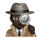 Man Detective: Dark Skin Tone for Huawei HarmonyOS 4.0