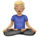 Lelaki duduk teratai: ton kulit sederhana cerah untuk Huawei HarmonyOS 4.0