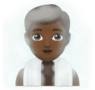 גבר בסאונה: גוון עור כהה בינוני עבור Huawei HarmonyOS 4.0