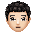 Đàn ông: màu da sáng và tóc xoăn cho Huawei HarmonyOS 4.0