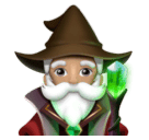 Muž Mág: Střední odstín pleti pro Huawei HarmonyOS 4.0