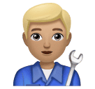 Manlig mekaniker: mellanljus hy för Huawei HarmonyOS 4.0