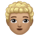 Mies: Keskivaalea ihonväri, kiharat hiukset varten Huawei HarmonyOS 4.0