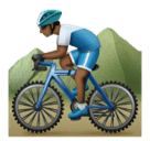 Ciclisme de muntanya per a homes: to de pell mig fosc per Huawei HarmonyOS 4.0