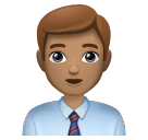 Man Office Worker: Medium Skin Tone for Huawei HarmonyOS 4.0