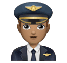 Man Pilot: Medium Skin Tone for Huawei HarmonyOS 4.0