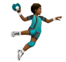 גבר משחק כדוריד: גוון עור כהה בינוני עבור Huawei HarmonyOS 4.0