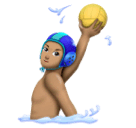 Man Playing Water Polo: Medium Skin Tone for Huawei HarmonyOS 4.0
