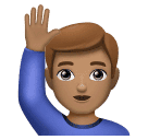 Lelaki mengangkat tangan: ton kulit sederhana untuk Huawei HarmonyOS 4.0