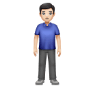 Stojící muž: Světlý odstín pleti pro Huawei HarmonyOS 4.0