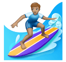 راكب أمواج: بشرة بلون معتدل لـ Huawei HarmonyOS 4.0