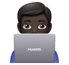 Informaticien: Peau Foncée pour Huawei HarmonyOS 4.0