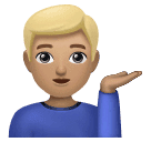 Mężczyzna z wystawioną dłonią: karnacja średnio jasna dla Huawei HarmonyOS 4.0