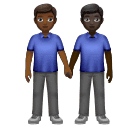 Muži držící se za ruce: Středně tmavý odstín pleti, Tmavý odstín pleti pro Huawei HarmonyOS 4.0