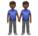 Muži držící se za ruce: Středně tmavý odstín pleti pro Huawei HarmonyOS 4.0