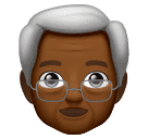 Anciano: Tono De Piel Oscuro Medio para Huawei HarmonyOS 4.0