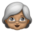 Oude vrouw: getinte huidskleur voor Huawei HarmonyOS 4.0