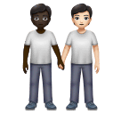 Dos Personas De La Mano: Tono De Piel Oscuro, Tono De Piel Claro para Huawei HarmonyOS 4.0