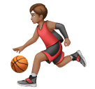 Persoana care aruncă mingea: ton mediu al pielii pentru Huawei HarmonyOS 4.0