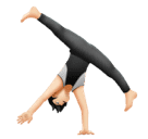 第侧手翻: 较浅肤色号为第Huawei HarmonyOS 4.0号