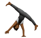 Osoba Cartwheeling: Středně tmavý odstín pleti pro Huawei HarmonyOS 4.0