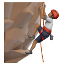 Klimmende persoon: getinte huidskleur voor Huawei HarmonyOS 4.0