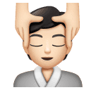 Person Getting Massage: Light Skin Tone for Huawei HarmonyOS 4.0