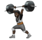 Gewichtheffer: donkere huidskleur voor Huawei HarmonyOS 4.0